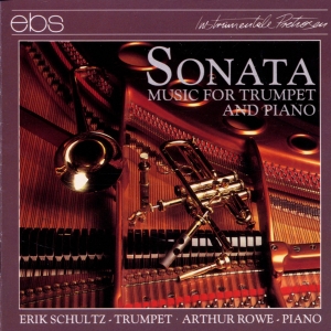 Erik Schultz Arthur Rowe - Sonata - Music For Trumpet & Piano in the group CD / Klassiskt at Bengans Skivbutik AB (5573880)