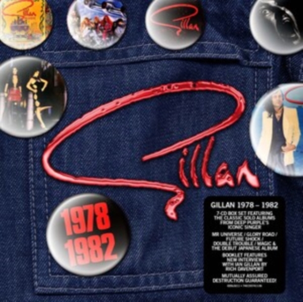Gillan - 1978 - 1982 in the group CD / Bestsellers at Bengans Skivbutik AB (5574032)