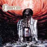 Comecon - Megatrends In Brutality (Red Black in the group VINYL / Hårdrock at Bengans Skivbutik AB (5574087)