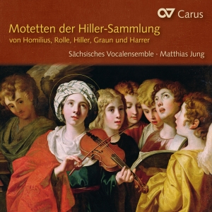 Sächsisches Vocalensemble - Motets Of The Hiller-Collection in the group CD / Klassiskt at Bengans Skivbutik AB (5574453)