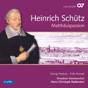 Schütz - St Matthew Passion (Schütz-Edition in the group CD / Klassiskt at Bengans Skivbutik AB (5574456)