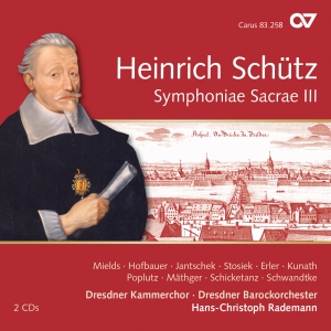 Schütz - Symphoniae Sacrae Iii - Schütz-Edit in the group CD / Klassiskt at Bengans Skivbutik AB (5574485)