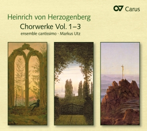 Herzogenberg - Choral Works Vol. 1-3 in the group CD / Klassiskt at Bengans Skivbutik AB (5574489)