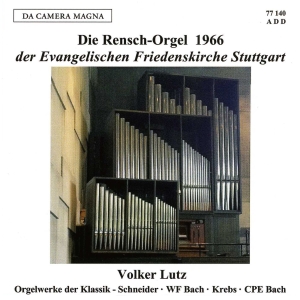 Lutz Volker - Orgelwerke Der Klassik in the group CD / Klassiskt at Bengans Skivbutik AB (5574865)