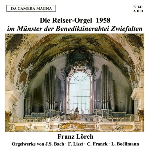 Franz Lörch - J. S. Bach/F. Liszt/C. Franck/L. Bo in the group CD / Klassiskt at Bengans Skivbutik AB (5574866)