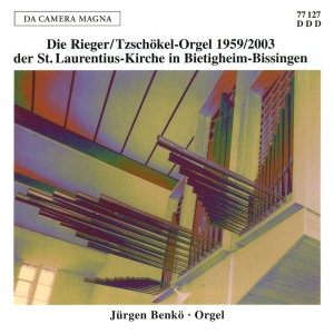 Benkö Jürgen - The Rieger-Tzschökel-Organ 1959/200 in the group CD / Klassiskt at Bengans Skivbutik AB (5574874)