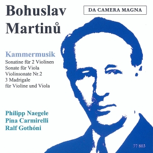 Martinu - Chamber Music in the group CD / Klassiskt at Bengans Skivbutik AB (5574876)