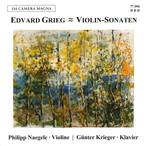 Grieg - Violin Sonatas Nos. 1 & 2 in the group CD / Klassiskt at Bengans Skivbutik AB (5574879)
