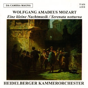 Mozart W A - Eine Kleine Nachtmusik/Serenata Not in the group CD / Klassiskt at Bengans Skivbutik AB (5574886)