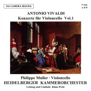 Vivaldi - Cello Concertos, Vol. 1 in the group CD / Klassiskt at Bengans Skivbutik AB (5574887)
