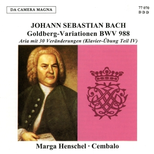 Bach J S - Goldberg Variations Bwv 988 in the group CD / Klassiskt at Bengans Skivbutik AB (5574891)