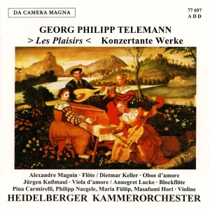 Telemann G P - Les Plaisirs in the group CD / Klassiskt at Bengans Skivbutik AB (5574893)