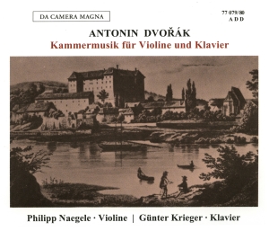 Dvorak - Chamber Music For Violin & Piano in the group CD / Klassiskt at Bengans Skivbutik AB (5574918)