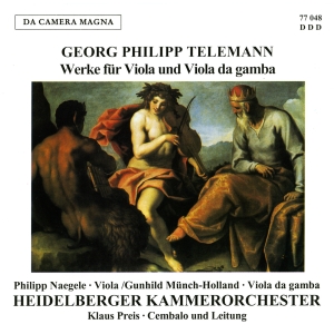 Telemann G P - Works For Viola & Viola Da Gamba in the group CD / Klassiskt at Bengans Skivbutik AB (5574976)