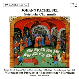 Pachelbel - Sacred Choral Music in the group CD / Klassiskt at Bengans Skivbutik AB (5574987)