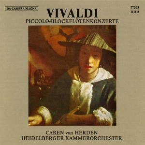 Vivaldi - Concertos For Sopranino Recorder in the group CD / Klassiskt at Bengans Skivbutik AB (5574994)