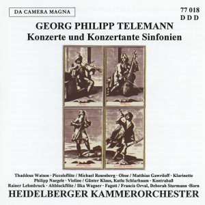 Telemann G P - Various Concertos in the group CD / Klassiskt at Bengans Skivbutik AB (5575001)