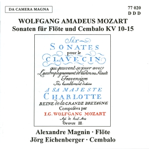 Mozart W A - 6 Flute Sonatas K 10-15 in the group CD / Klassiskt at Bengans Skivbutik AB (5575003)