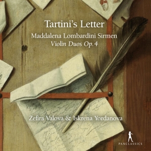 M L Sirmen - Tartini's Letter - Violin Duos Op. in the group CD / Klassiskt at Bengans Skivbutik AB (5575012)