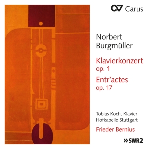 Burgmüller - Norbert Burgmüller - Piano Concerto in the group CD / Klassiskt at Bengans Skivbutik AB (5575098)