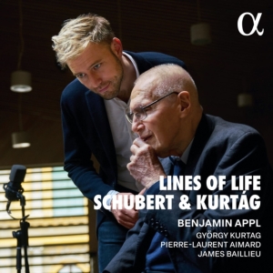 Benjamin Appl - Schubert & Kurtag: Lines Of Life in the group CD / Klassiskt at Bengans Skivbutik AB (5575292)
