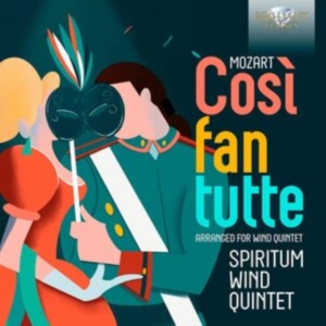 W A Mozart - Cosi Fan Tutte, Arranged For Wind Q in the group CD / Klassiskt at Bengans Skivbutik AB (5575321)