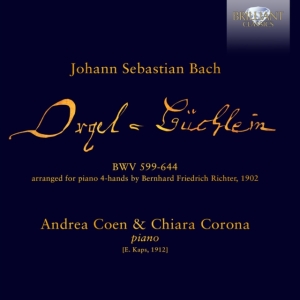 J.S. Bach - Orgelbuchlein, Bwv 599-644 Arranged in the group CD / Klassiskt at Bengans Skivbutik AB (5575324)
