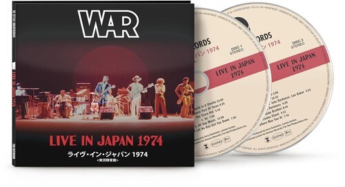 War - Live In Japan 1974 in the group CD / RnB-Soul at Bengans Skivbutik AB (5575398)