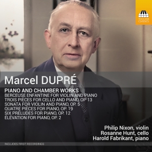 Marcel Dupré - Piano & Chamber Works in the group CD / New releases at Bengans Skivbutik AB (5575427)
