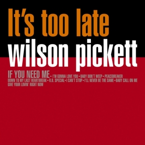 Pickett Wilson - Its Too Late (Orange Vinyl Lp) in the group VINYL / RnB-Soul at Bengans Skivbutik AB (5575651)