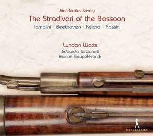 Lyndon Watts - Jean Nicolas Savary - The Stradivar in the group CD / Klassiskt at Bengans Skivbutik AB (5575752)