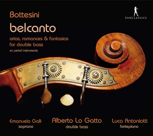 Giovanni Bottesini - Belcanto - Arias, Romances & Fantas in the group CD / Klassiskt at Bengans Skivbutik AB (5575771)