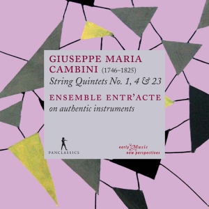 Giuseppe Maria Cambini - String Quintets Nos. 1, 4 & 23 in the group CD / Klassiskt at Bengans Skivbutik AB (5575929)