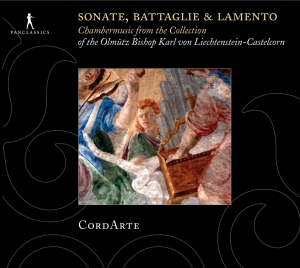Cordarte - Sonate, Battaglie & Lamento - Chamb in the group CD / Klassiskt at Bengans Skivbutik AB (5575944)