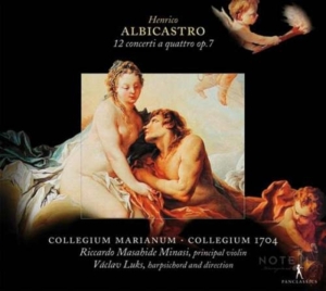 Henrici Albicastro - 12 Concerti A Quattro Op. 7 in the group CD / Klassiskt at Bengans Skivbutik AB (5575958)
