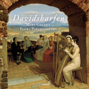 Mara Galassi Flora Papadopoulos - Davidsharfen - Works By Weiss, Bach in the group CD / Klassiskt at Bengans Skivbutik AB (5576077)