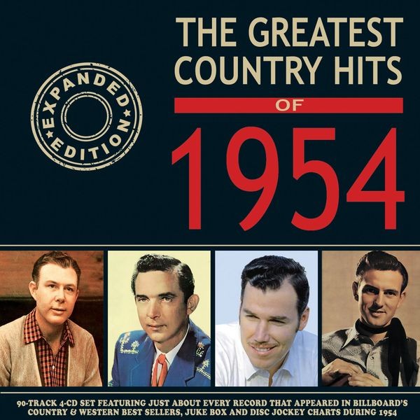 Various Artists - The Greatest Country Hits Of 1954 in the group CD / Country at Bengans Skivbutik AB (5576100)
