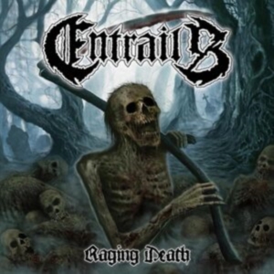Entrails - Raging Death (Coloured Vinyl Lp) in the group VINYL / Hårdrock at Bengans Skivbutik AB (5576243)