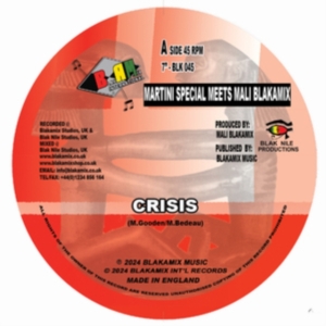 Martini Special Meets Mali Blakamix - Crisis/Dub Crisis in the group VINYL / Reggae at Bengans Skivbutik AB (5576567)