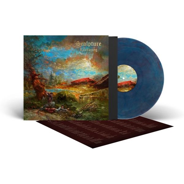 Scalpture - Landkrieg (Red/Blue Vinyl Lp) in the group VINYL / Hårdrock at Bengans Skivbutik AB (5576656)