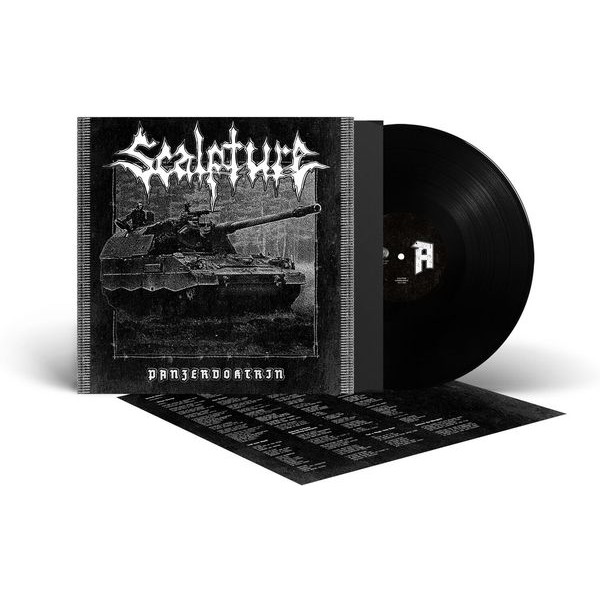 Scalpture - Panzerdoktrin (Black Vinyl Lp) in the group VINYL / Hårdrock at Bengans Skivbutik AB (5576661)