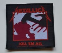 Metallica - Patch Kill Em All (10 X 9,5 Cm) in the group MERCHANDISE / Patch / Heavy Metal at Bengans Skivbutik AB (5577308)