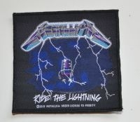 Metallica - Patch Ride The Lightning (10,4 X 9, in the group MERCHANDISE / Patch / Heavy Metal at Bengans Skivbutik AB (5577309)