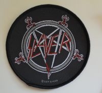 Slayer - Patch Pentgram (9,5 X 9,5 Cm) in the group MERCHANDISE / Patch / Heavy Metal at Bengans Skivbutik AB (5577317)