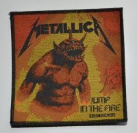 Metallica - Patch Jump In The Fire (10,3 X 10,3 in the group MERCHANDISE / Patch / Heavy Metal at Bengans Skivbutik AB (5577321)