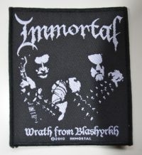 Immortal - Patch Wrath Of Blashyrkh (9,0 X 10, in the group MERCHANDISE / Accessoarer / Heavy Metal at Bengans Skivbutik AB (5577335)