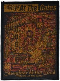 At The Gates - Patch Slaughter Of The Soul (10,1 X in the group MERCHANDISE / Patch / Heavy Metal at Bengans Skivbutik AB (5577341)