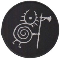 Heilung - Patch Warrior Snail (9,3 Cm) in the group MERCHANDISE / Patch / Heavy Metal at Bengans Skivbutik AB (5577345)
