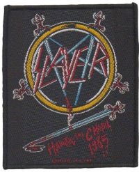 Slayer - Patch Haunting The Chapel (10 X 10, in the group MERCHANDISE / Patch / Heavy Metal at Bengans Skivbutik AB (5577348)