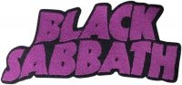 Black Sabbath - Logo Cut Out Patch (4,2 X 9,8 Cm) in the group MERCHANDISE / Patch / Heavy Metal at Bengans Skivbutik AB (5577354)